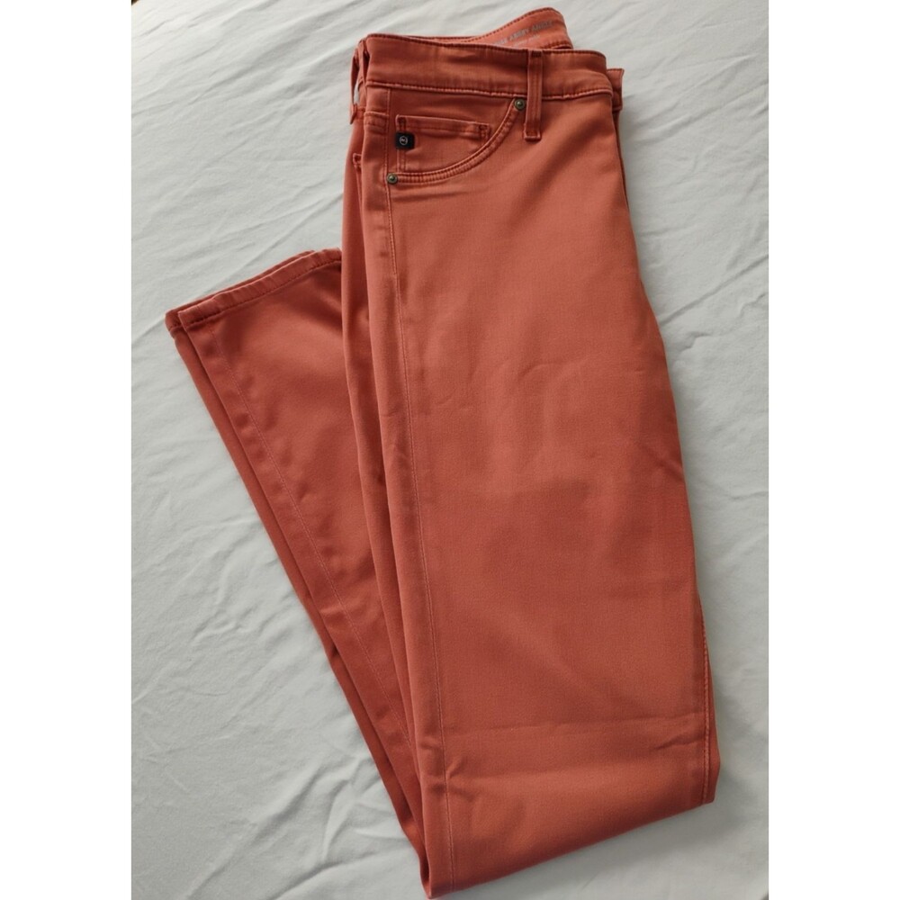 Women's AG Adriano Goldschmied Jeans Abbey Ankle Burnt Henna Size 27